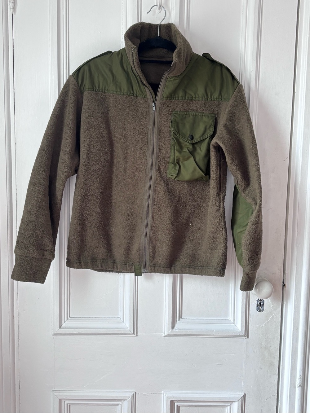 Canadian Armed Forces Vintage Military Surplus Fleece Jacket Size Small - Picture 2 of 12